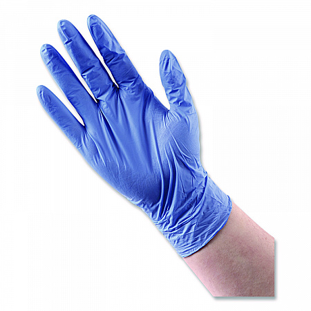 380 Series Disposable General-Purpose Nitrile Gloves, Powder-Free, Medium, 4 mil Thick, 9.5