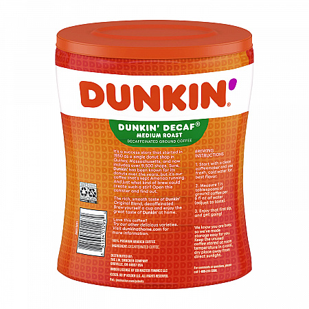 Original Blend Decaf Coffee, 30 oz Canister (8133401293)