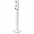 FS6 Touch-Free Floor Stand Dispenser, 1,200 mL, 12.5 x 11.3 x 38.5, White (6420DS)