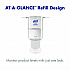 FS6 Touch-Free Floor Stand Dispenser, 1,200 mL, 12.5 x 11.3 x 38.5, White (6420DS)