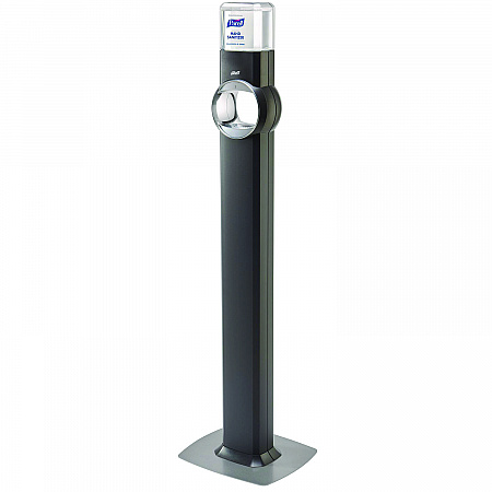 FS6 Touch-Free Floor Stand Dispenser, 1,200 mL, 12.5 x 11.3 x 38.5, Graphite (6424DS)