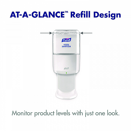 FS6 Touch-Free Floor Stand Dispenser, 1,200 mL, 12.5 x 11.3 x 38.5, Graphite (6424DS)