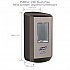 CS8 Hand Sanitizer Dispenser, 1,200 mL, 5.79 x 3.93 x 15.64, Graphite (782401)