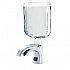CXR REDIFOAM Dispensing Fixture, 2,000 mL, 11.5 x 13.11 x 7.99, Chrome (864001)