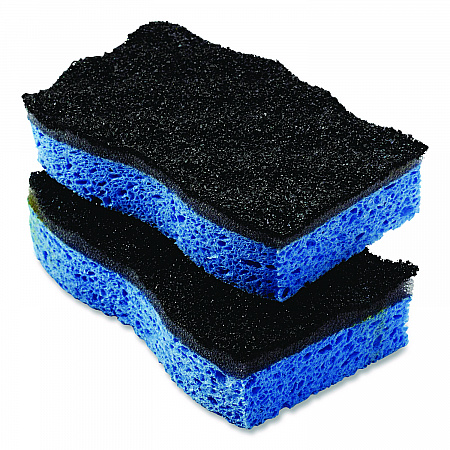 Scrunge Heavy-Duty Sponge, 2.63 x 4.25, 1