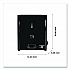 Hy Tech Towel Dispenser, Manual, 12.4 x 9.3 x 16.5, Black (419484)