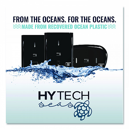 HyTech Seas Mini JRT Twin Dispenser, 5.5 x, 15.7 x 9.8, Black (419485)