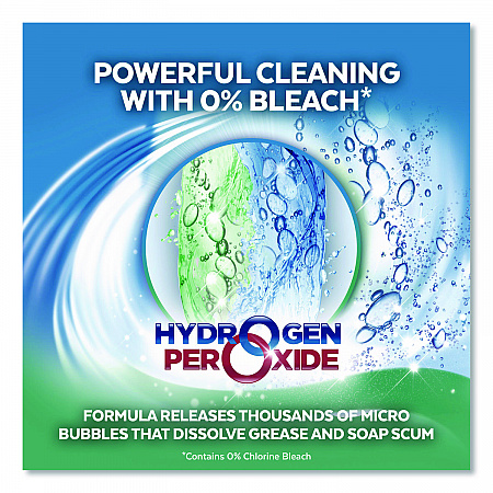 Bathroom Cleaner with Hydrogen Peroxide, Cool Spring Breeze Scent, 32 oz Trigger Spray Bottle (99828EA)