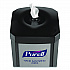 DS360 High Capacity Hand Sanitizing Wipes Station, 17 x 17.25 x 44.25, Black/Silver (911401SLVHSW)