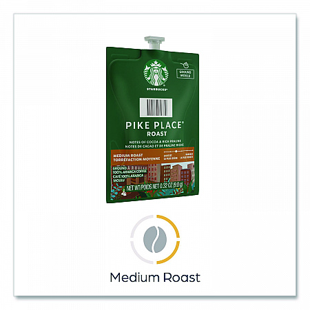 Starbucks Pike Place Roast Coffee Freshpack, 38/Carton (48725)