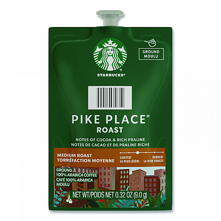 Starbucks Pike Place Roast Coffee Freshpack, 38/Carton (48725)