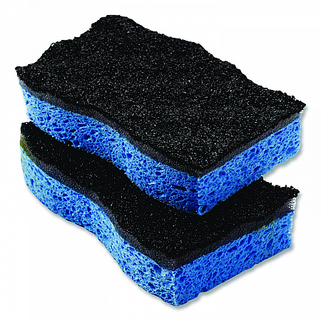 Scrunge Heavy-Duty Sponge, 2.63 x 4.25, 1