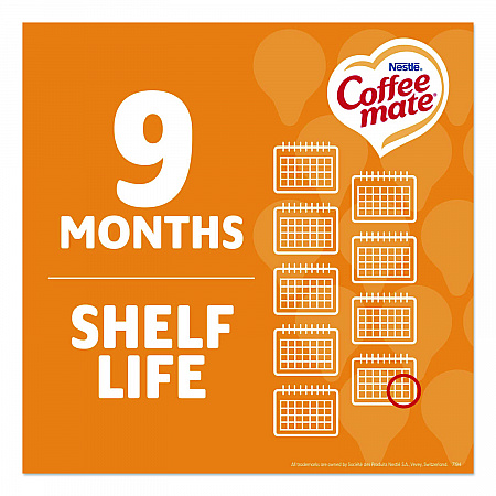 Liquid Coffee Creamer, Pumpkin Spice, 0.38 oz Mini Cups, 50/Box, 4 Boxes/Carton (75520CT)