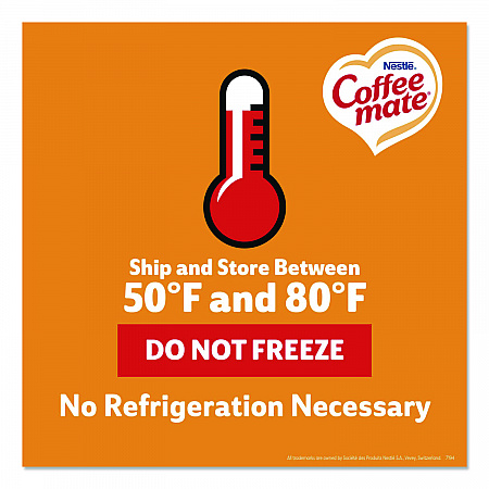 Liquid Coffee Creamer, Pumpkin Spice, 0.38 oz. Mini Cups, 50/Box (75520)