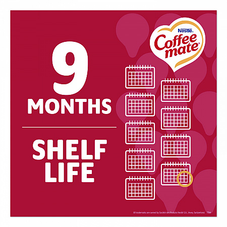Liquid Coffee Creamer, Peppermint Mocha, 0.38 oz Mini Cups, 50/Box, 4 Boxes/Carton (76060CT)