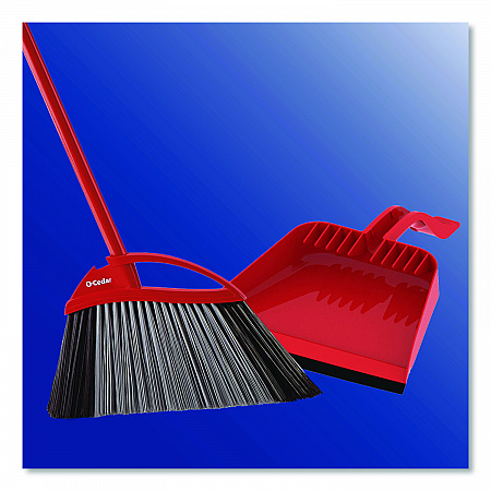 PowerCorner Pet Pro Broom and Step-On Dust Pan, 56