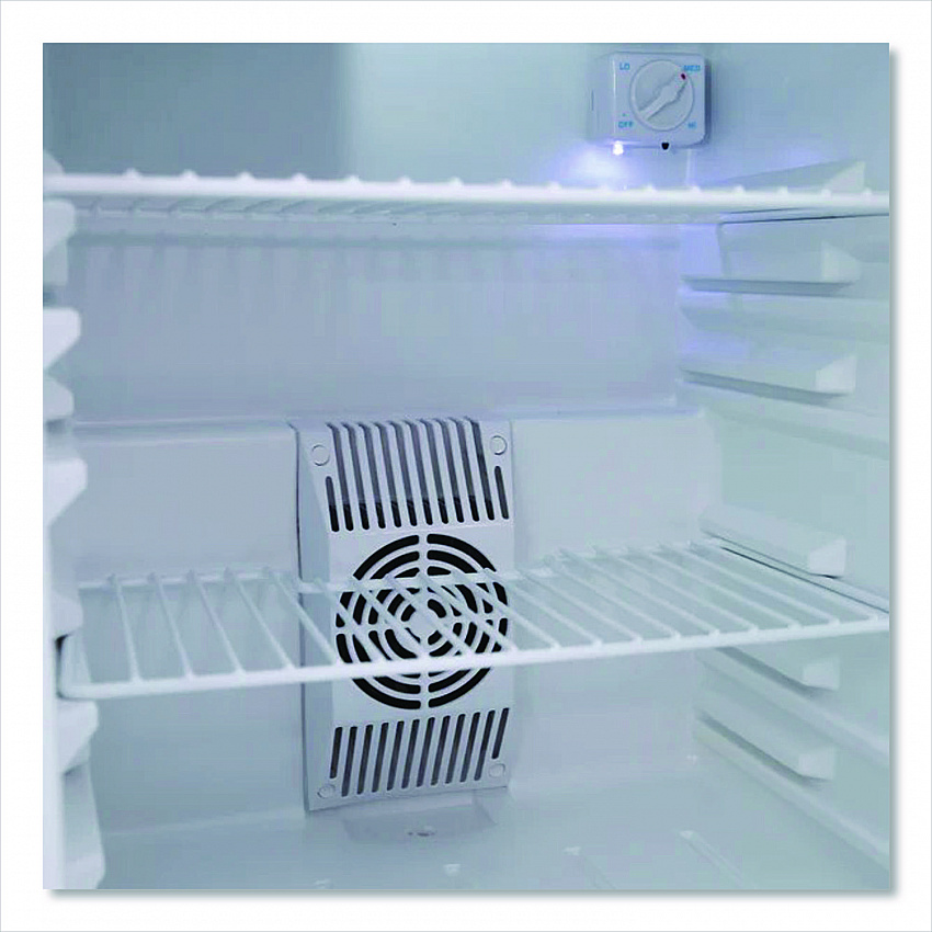 1.7 Cu.Ft Superconductor Compact Refrigerator, Black/Stainless Steel (SAR1702N3S)