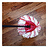 EZWring Deep Clean Refill, Microfiber, Custom size for EZ Wring Mop System, Red/White (170500EA)