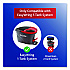 EZWring Spin Mop Refill, Patented Microfiber, Custom Size for EZ Wring Mop Systems, White, 2/Pack, 4 Packs/Carton (172385CT)