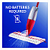 ProMist MAX Spray Mop, Red/White/Gray Microfiber Head, 48