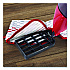 ProMist MAX Refill, Microfiber, Custom Size for ProMist Mop System, Red/White/Gray, 4/Carton (173579CT)