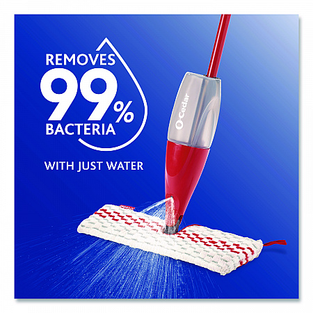 ProMist MAX Refill, Microfiber, Custom Size for ProMist Mop System, Red/White/Gray (173579EA)