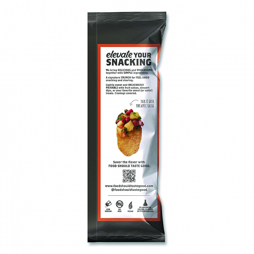 Tortilla Chips, Sweet Potato with Sea Salt, 1.5 oz., 24/Carton (77612)