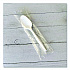 Heavyweight Wrapped Polystyrene Cutlery, Spoon, Plastic, White, 1,000/Carton (SPOONWHPS)