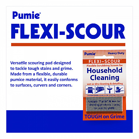 Flexible Scouring Screen, 5.5 x 4, Black, 48/Carton (FLEX48)