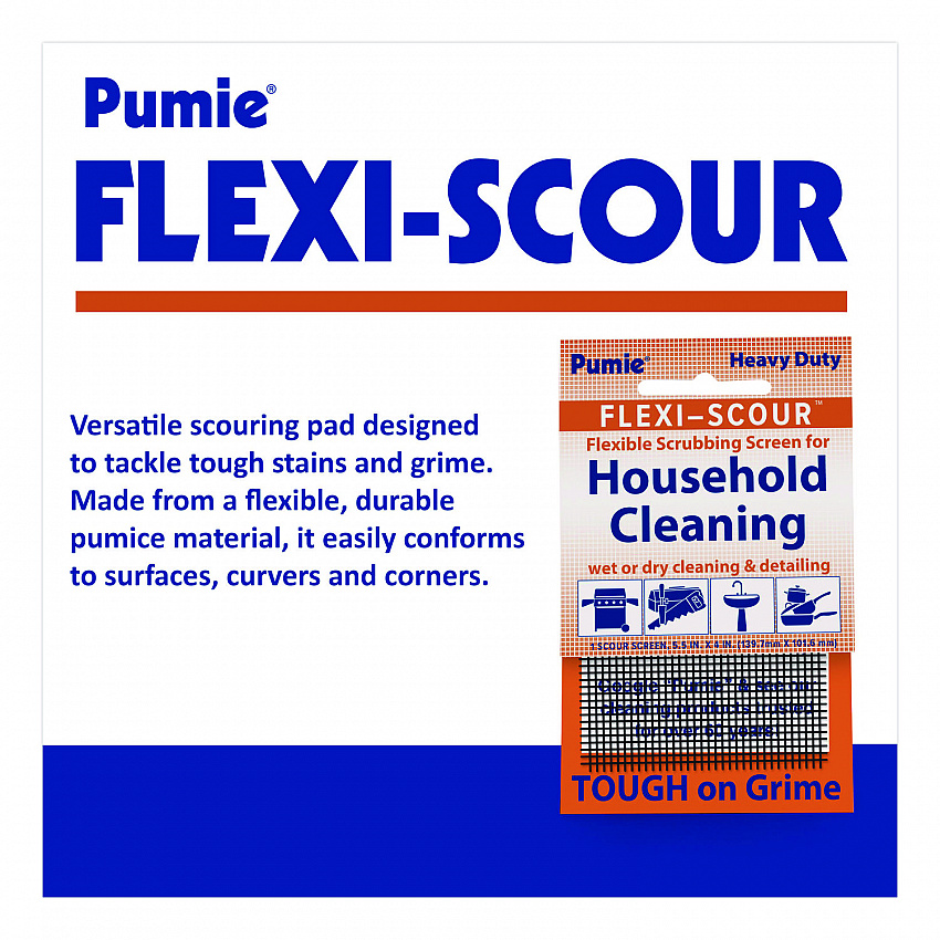 Flexible Scouring Screen, 5.5 x 4, Black, 48/Carton (FLEX48)