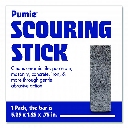 Scouring Stick, 5.75 x 1.25, Gray, Dozen (12)