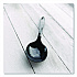 Heavyweight Polypropylene Cutlery, Soup Spoon, Plastic, Black, 1,000/Carton (SOUPBLHVY)