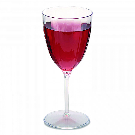 Classicware One-Piece Stemware, 6 oz, Plastic, Clear, 100/Carton (CW6WINE)