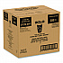 Paper Hot Drink Cups in Bistro Design, 12 oz, Maroon, 300/Carton (OF12BI0041)