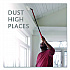 Flex and Catch Duster Heavy-Duty Refills, Polyester, White, 10/Pack (172170PK)