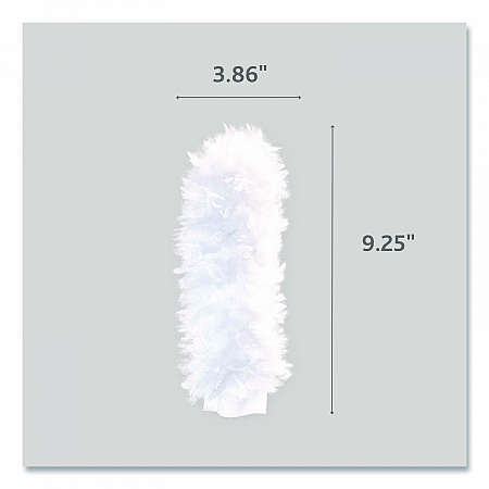 Flex and Catch Duster Heavy-Duty Refills, Polyester, White, 10/Pack (172170PK)