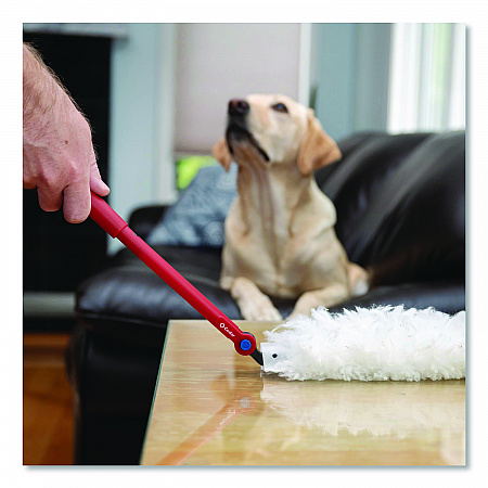 Flex and Catch Duster Heavy-Duty Refills, Polyester, White, 10/Pack (172170PK)