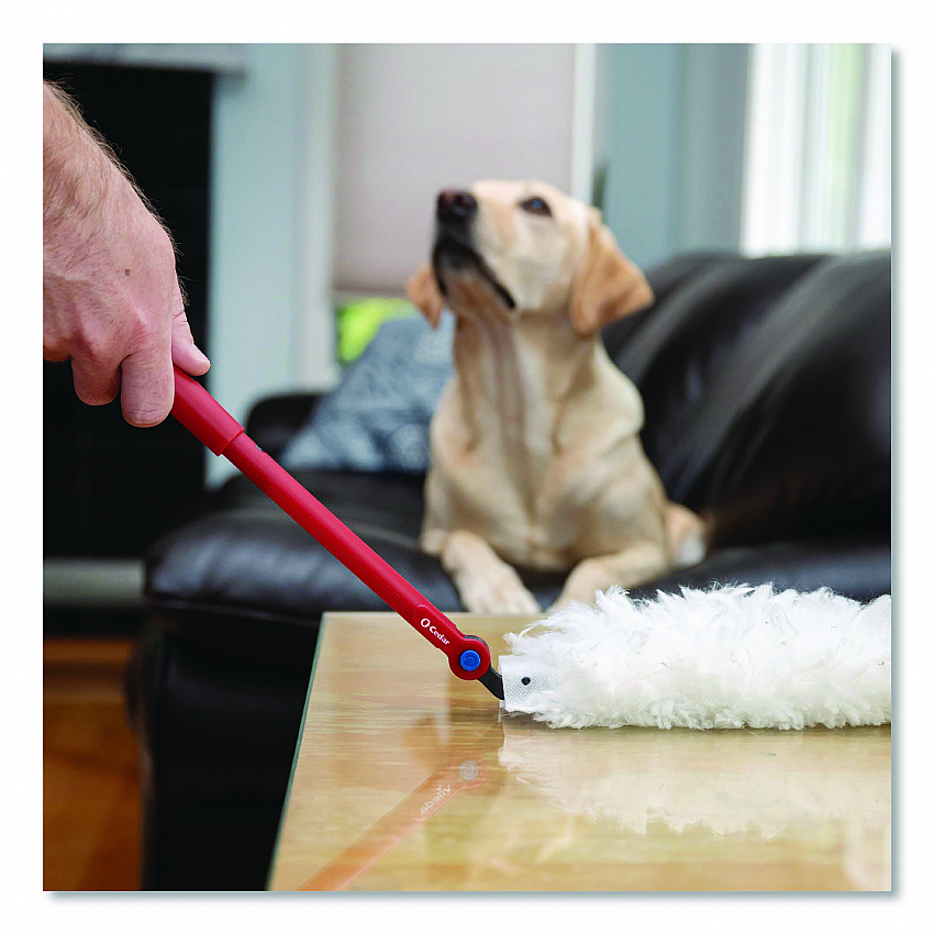 Flex and Catch Duster Heavy-Duty Refills, Polyester, White, 10/Pack (172170PK)