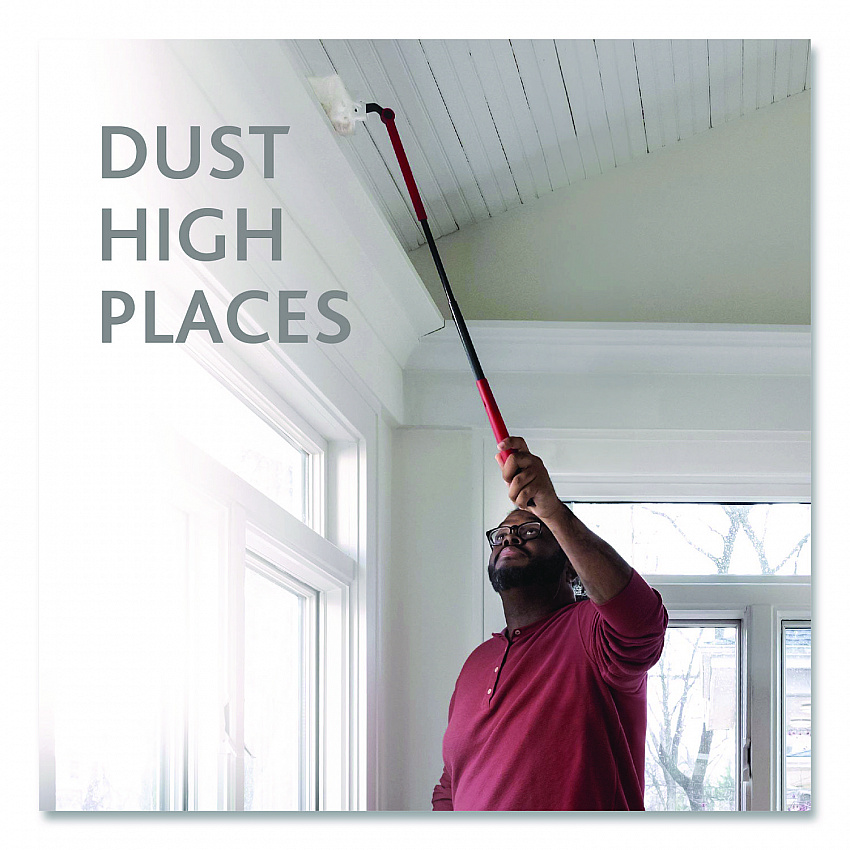 Flex and Catch Heavy-Duty Dusting Kit, 1 Duster Wand and 3 Refills (172148EA)