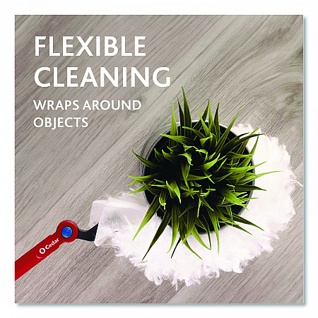Flex and Catch Heavy-Duty Dusting Kit, 1 Duster Wand and 3 Refills, 6/Carton (172148CT)