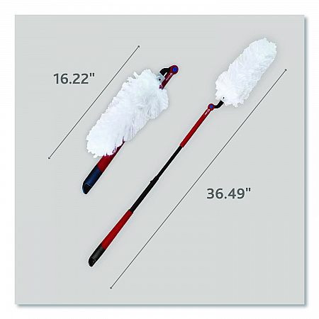 Flex and Catch Heavy-Duty Dusting Kit, 1 Duster Wand and 3 Refills, 6/Carton (172148CT)