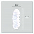 Flex and Catch Duster Heavy-Duty Refills, Polyester, White, 10/Pack, 4 Packs/Carton (172170CT)