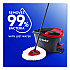 EZWring Spin Mop Refill, Microfiber, Custom Size for EZ Wring Mop Systems, White, 2/Pack (172385PK)