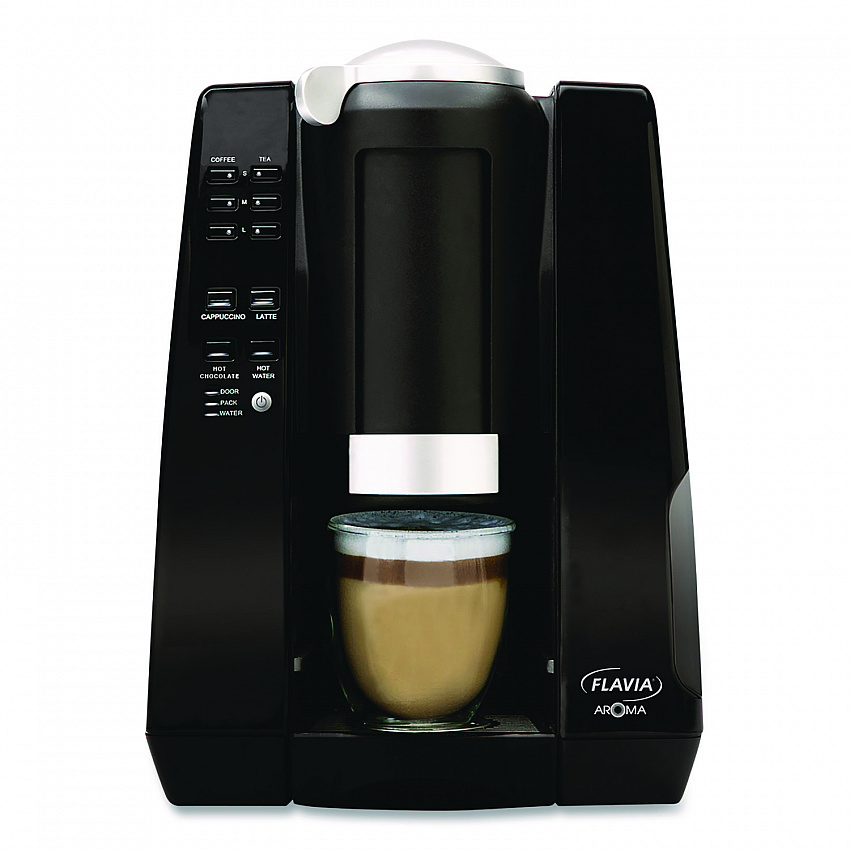 Aroma Brewer, with 134 Assorted Drinks Bundle, Black (MDR10020)