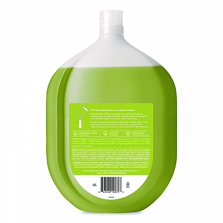 Dish Soap Refill, Lime and Sea Salt Scent, 54 oz Bottle (359411)