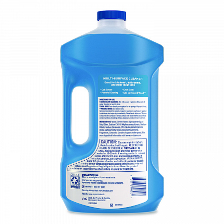 Mr. Clean Multipurpose Cleaning Solution, Unstopables Fresh Scent, 64 oz Bottle (10720)