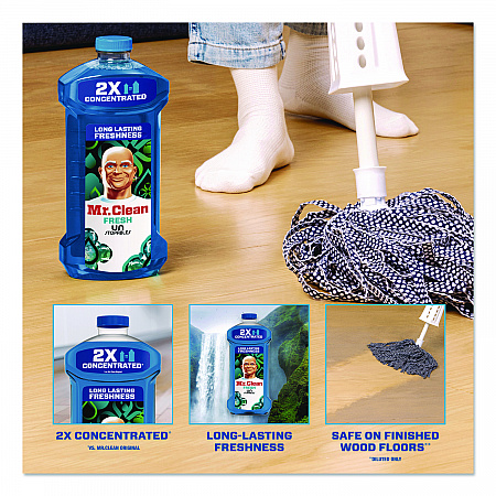 Mr. Clean Multipurpose Cleaning Solution, Unstopables Fresh Scent, 64 oz Bottle (10720)
