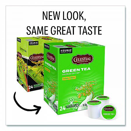 Green Tea K-Cups, 96/Carton (14734CT)