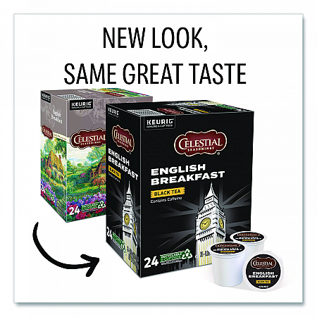 English Breakfast Black Tea K-Cups, 96/Carton (14731CT)