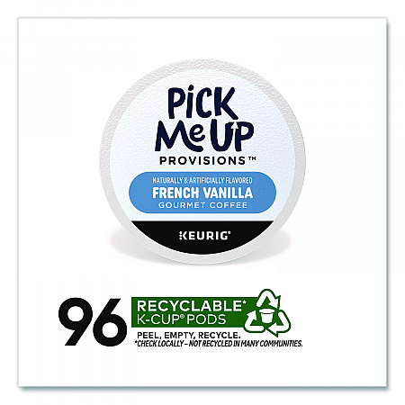 French Vanilla Coffee K-Cups, 96/Carton (PM62434CT)
